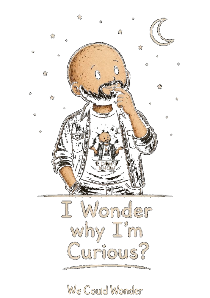 Illustrated design: I Wonder why I’m Curious?
